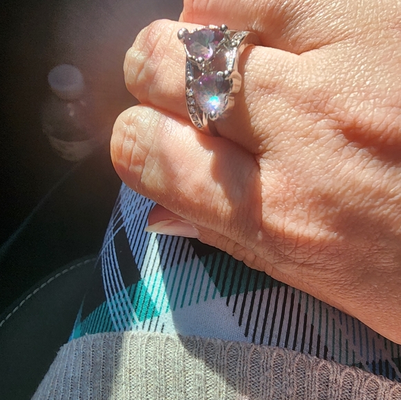 Hearts ring. Size 7. - Picture 7 of 9